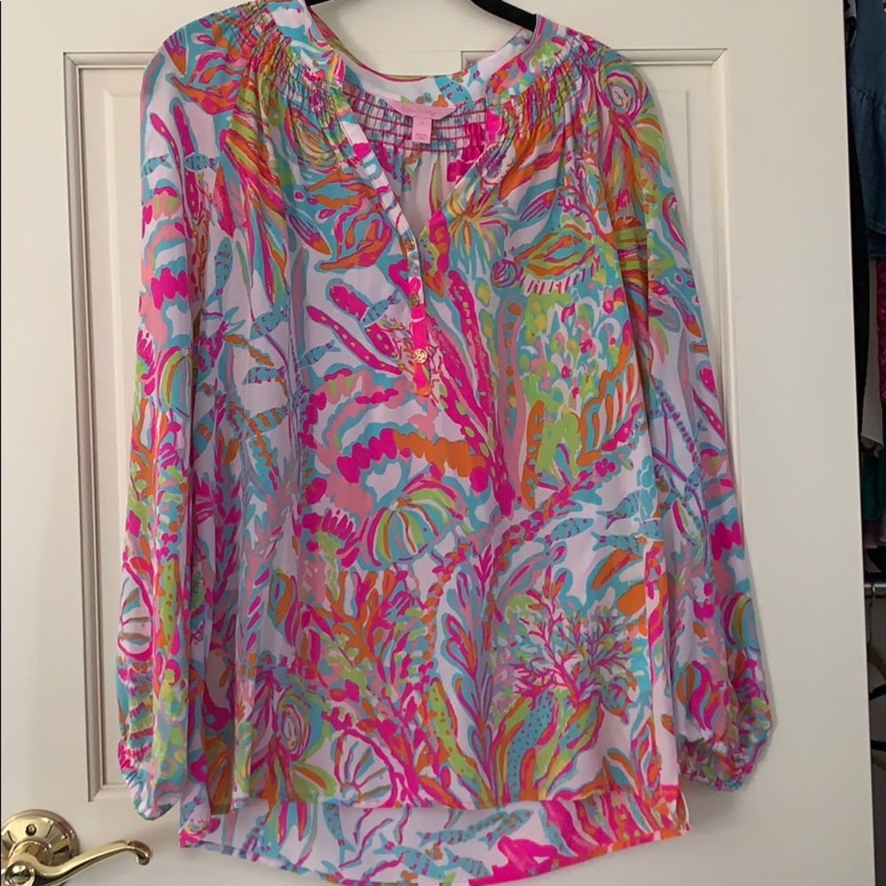 Lilly Pulitzer Elsa top, sz S